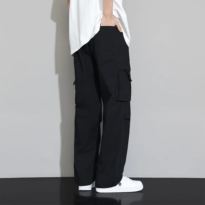Jeep Draped Versatile Casual Cargo Pants Unisex-3