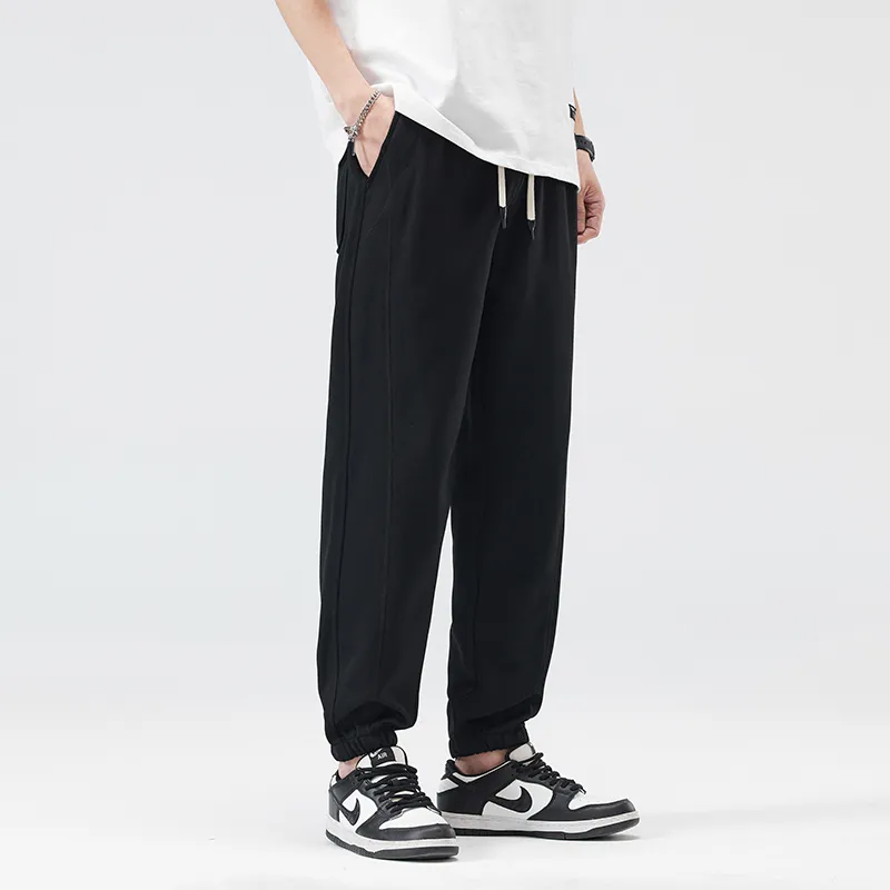 Jeep Elastic Straight Fit Elastic Cuff Lace Up Casual Pants Unisex-56