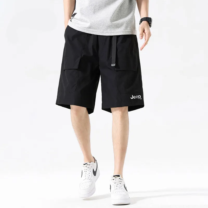 Jeep Gorpcore Versatile Parachute Cargo Shorts Unisex-81