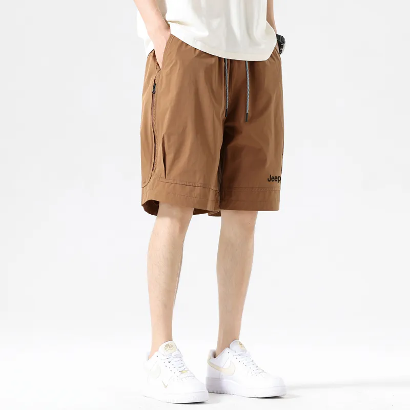 Jeep Gorpcore Versatile Parachute Cargo Shorts Unisex-57