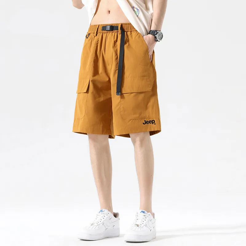Jeep Gorpcore Versatile Parachute Cargo Shorts Unisex-69