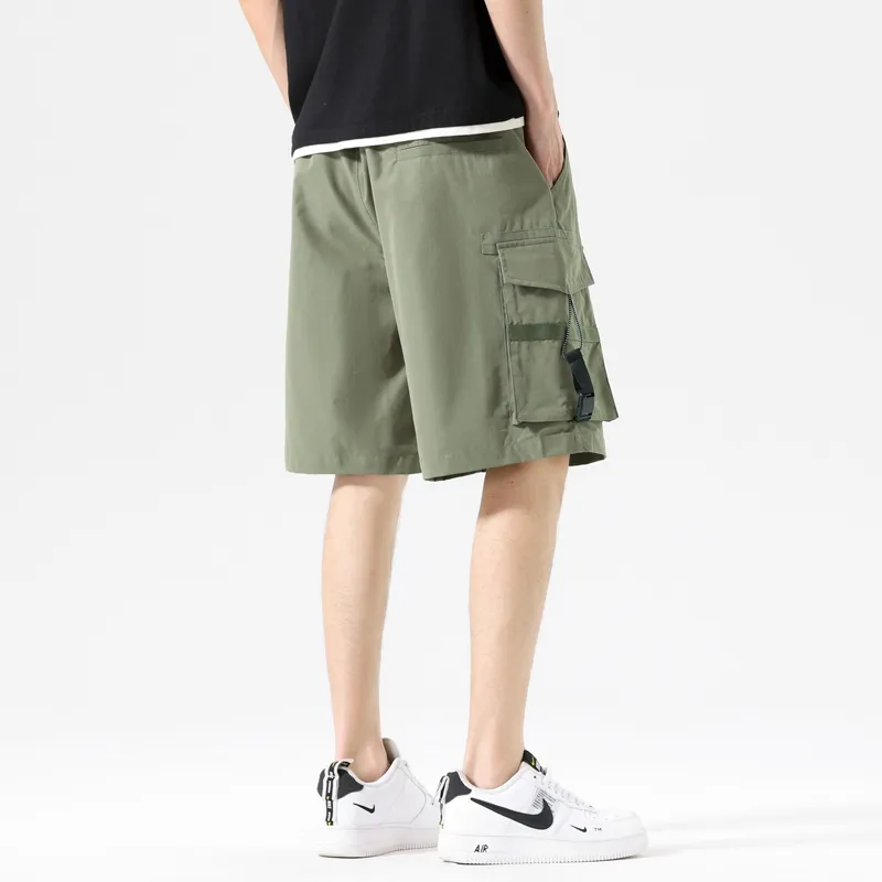 Jeep Gorpcore Versatile Parachute Cargo Shorts Unisex-24