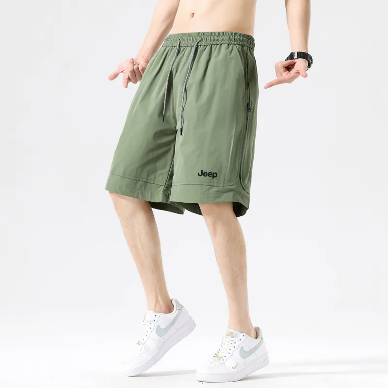 Jeep Gorpcore Versatile Parachute Cargo Shorts Unisex-46