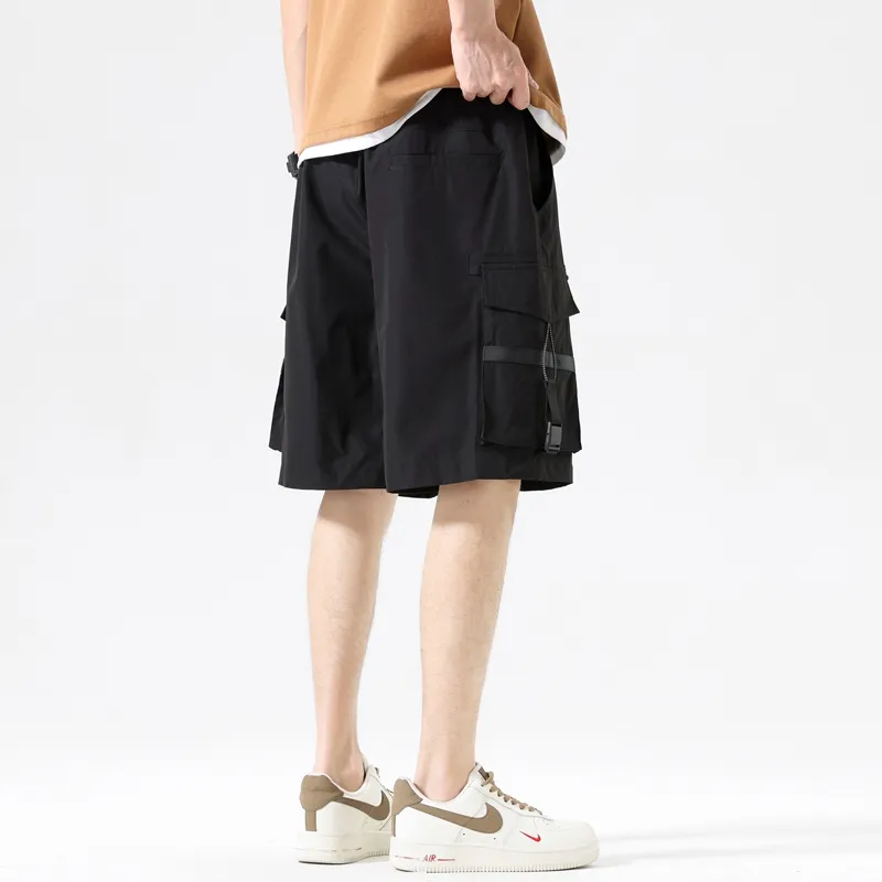 Jeep Gorpcore Versatile Parachute Cargo Shorts Unisex-11