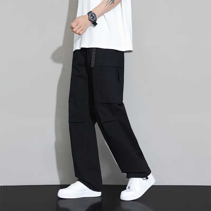 Jeep Draped Versatile Casual Cargo Pants Unisex-7