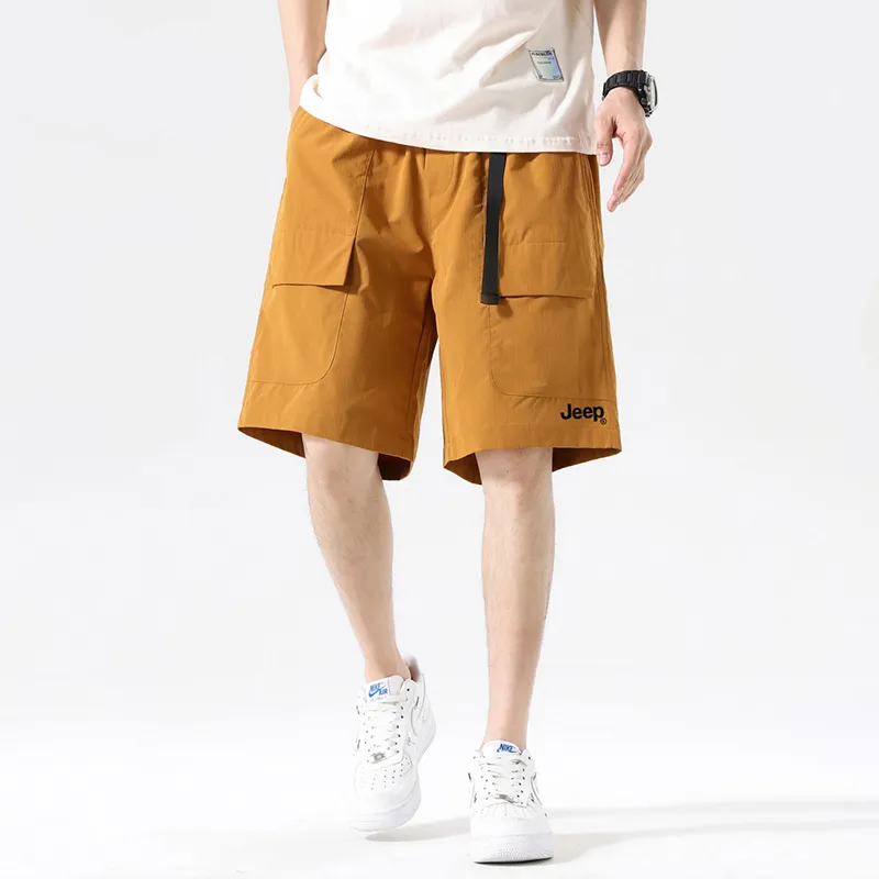 Jeep Gorpcore Versatile Parachute Cargo Shorts Unisex-68