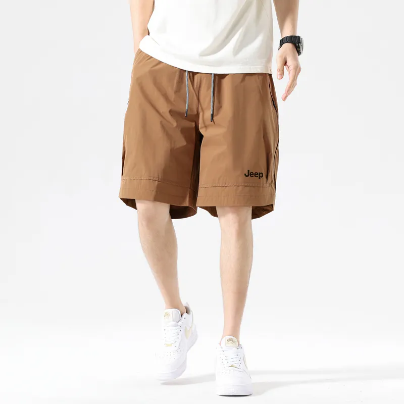 Jeep Gorpcore Versatile Parachute Cargo Shorts Unisex-55