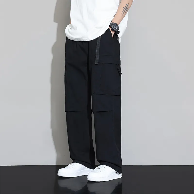 Jeep Draped Versatile Casual Cargo Pants Unisex-6