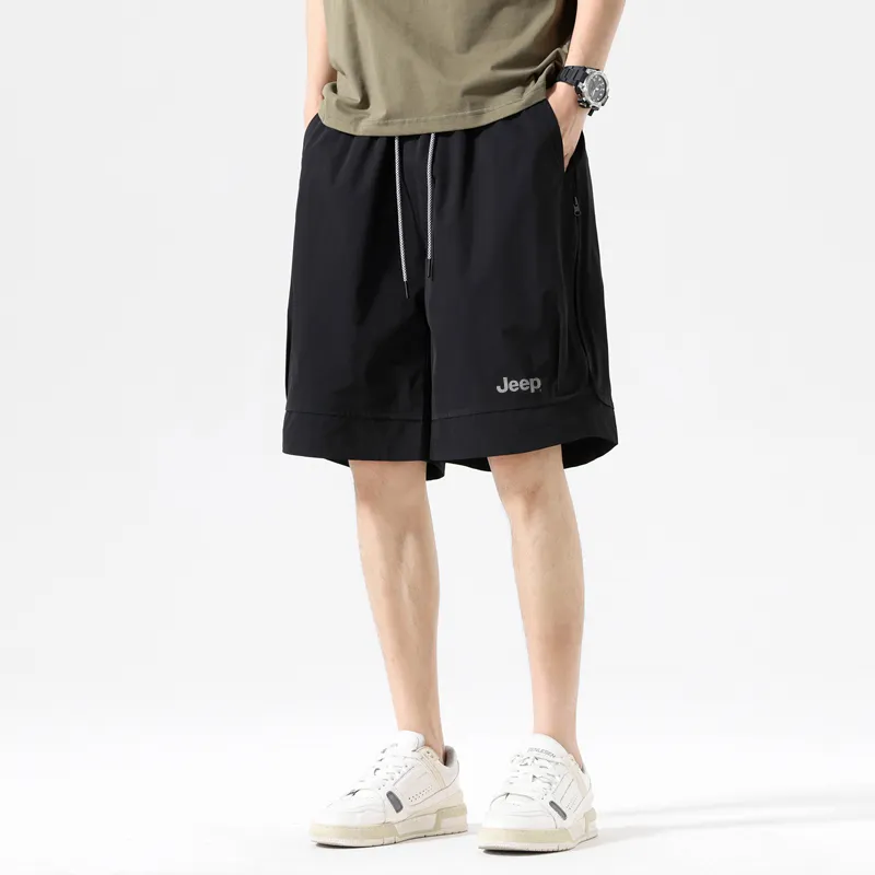 Jeep Gorpcore Versatile Parachute Cargo Shorts Unisex-61