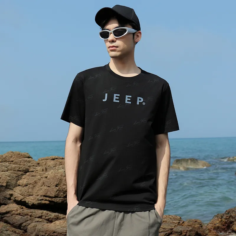 Jeep T Shirts Unisex Black-2