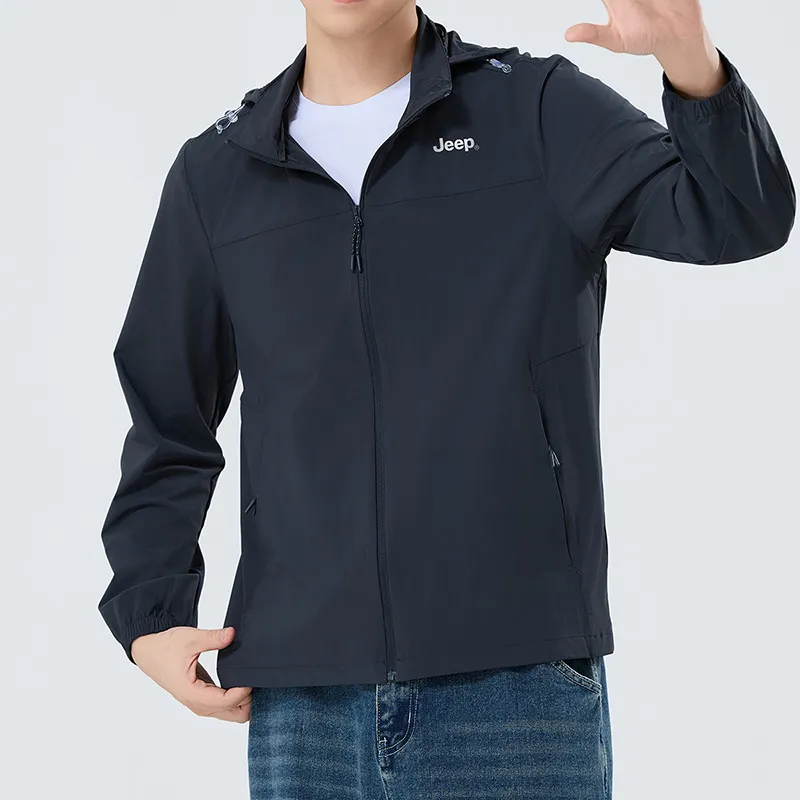 Jeep Super Light Breathable UV Protection Cooling Sun Protection Clothing Unisex-12