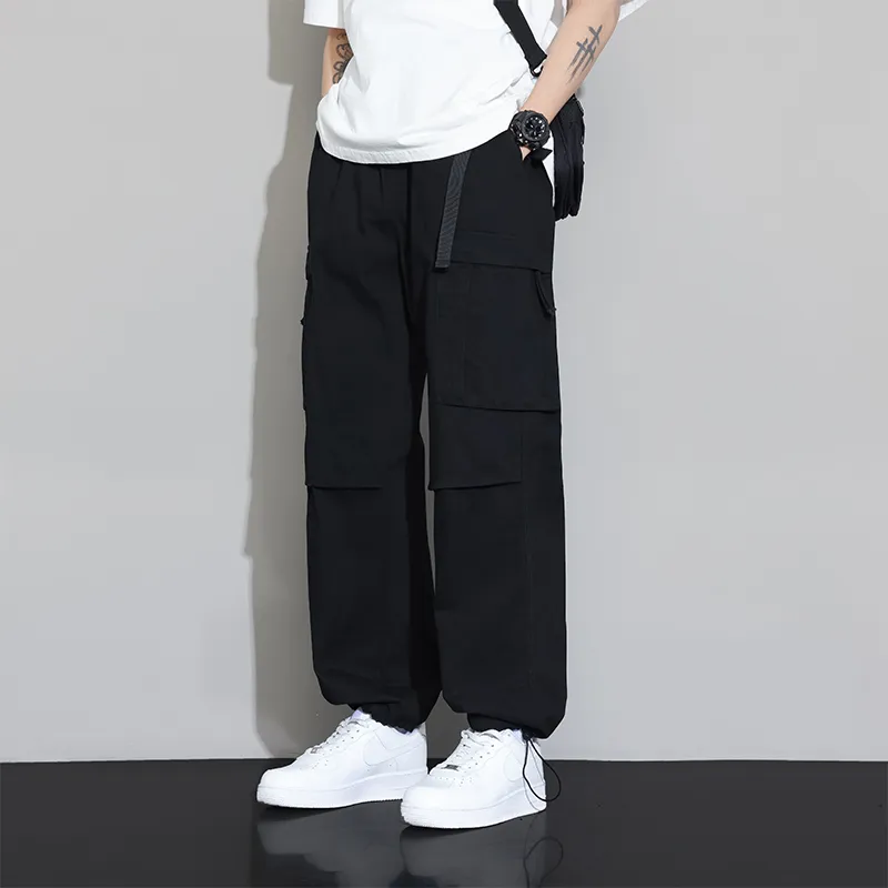 Jeep Draped Versatile Casual Cargo Pants Unisex-8