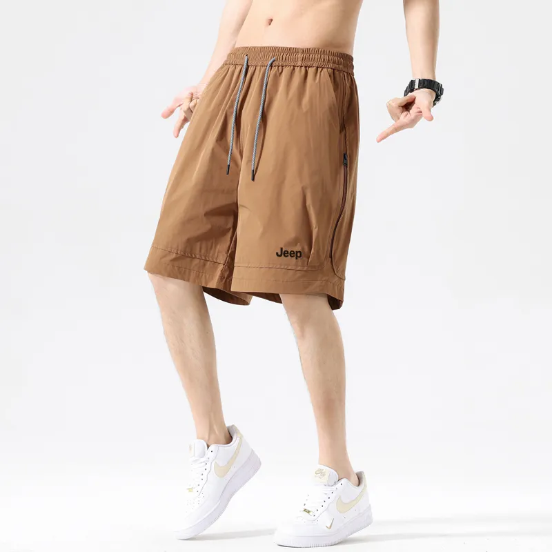 Jeep Gorpcore Versatile Parachute Cargo Shorts Unisex-58