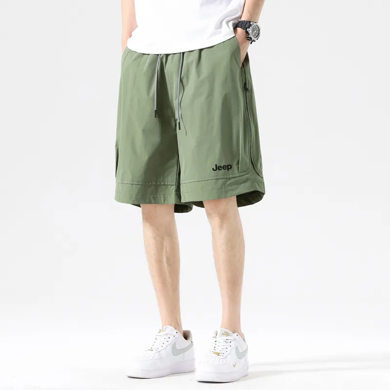 Jeep Gorpcore Versatile Parachute Cargo Shorts Unisex-44