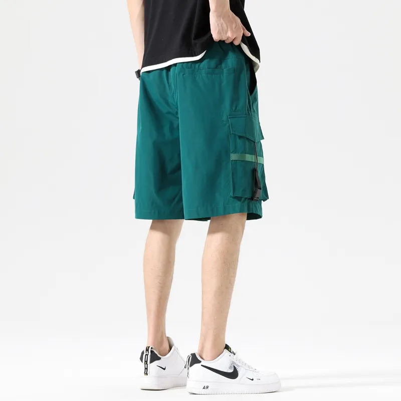 Jeep Gorpcore Versatile Parachute Cargo Shorts Unisex-4