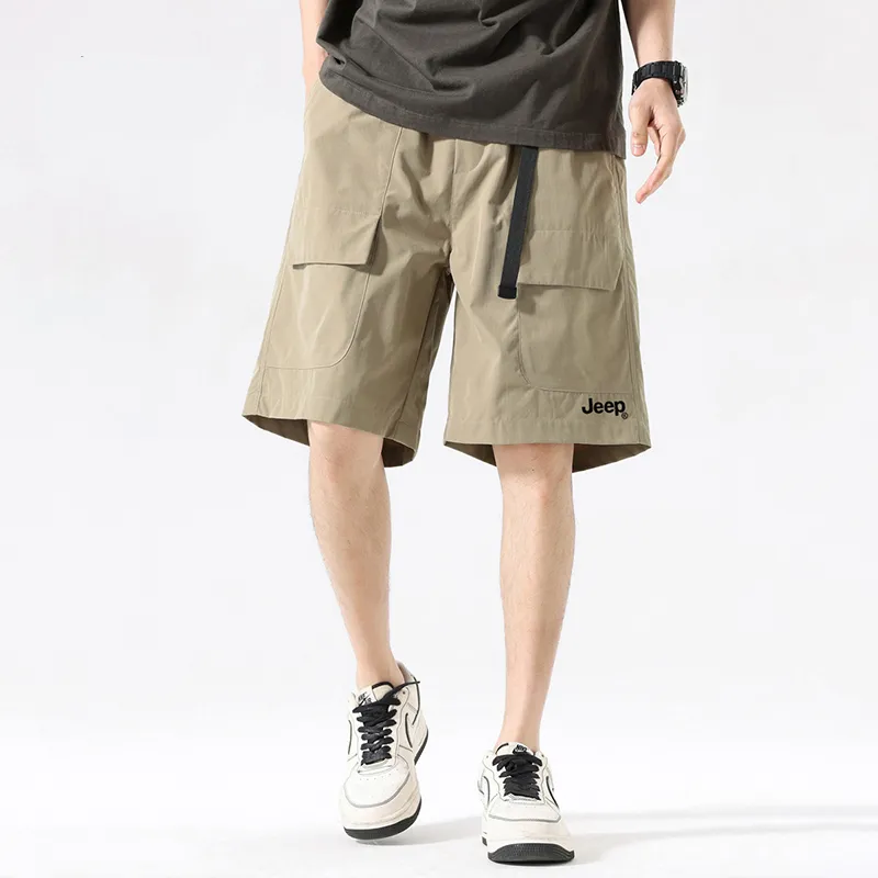 Jeep Gorpcore Versatile Parachute Cargo Shorts Unisex-76