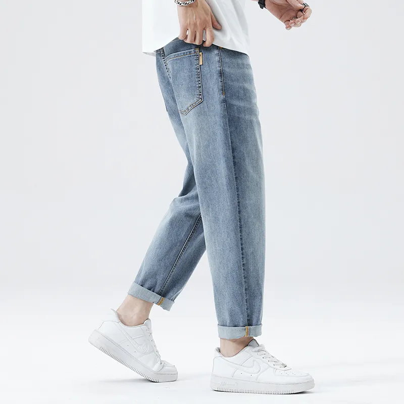 Jeep Straight Fit Draped Thin Jeans Unisex-10