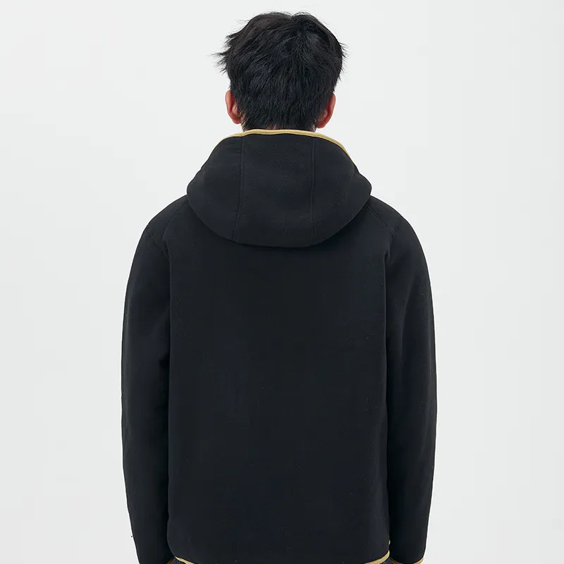 Jeep Double Sided Polar Fleece Jacket With Velvet Long Sleeved Coat Unisex-15