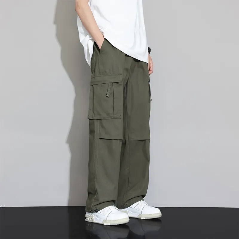 Jeep Draped Versatile Casual Cargo Pants Unisex-21