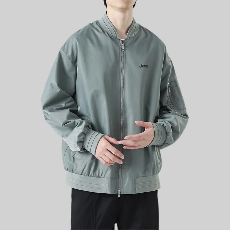 Jeep Preppy Style Loose Fit Drop Shoulder Sleeve Jackets & Coats Unisex-13
