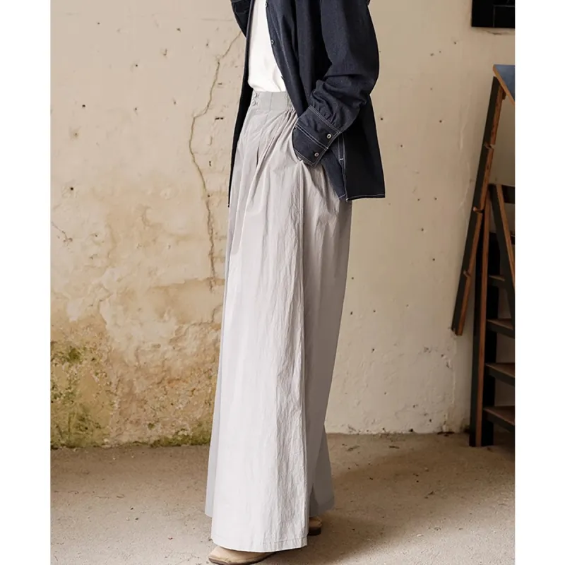 KERANPUJIAN Casual Pants Women's Cool Capital Gray-3
