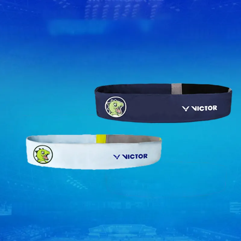 VICTOR Sweatbands Elastic Breathable And Sweat absorbent Badminton Cobalt Blue/Hallucination Blue-5
