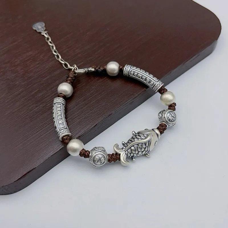 AITAO 999 Fine Silver Pure Silver Bracelets Unisex-1