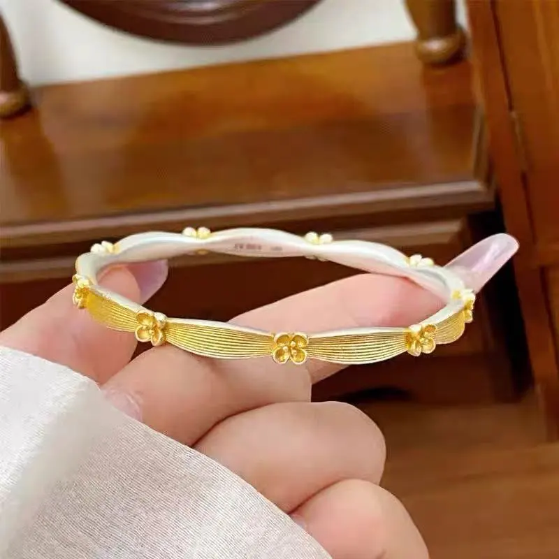 AITAO 999 Fine Silver Sterling Silver Bracelets Women's-6