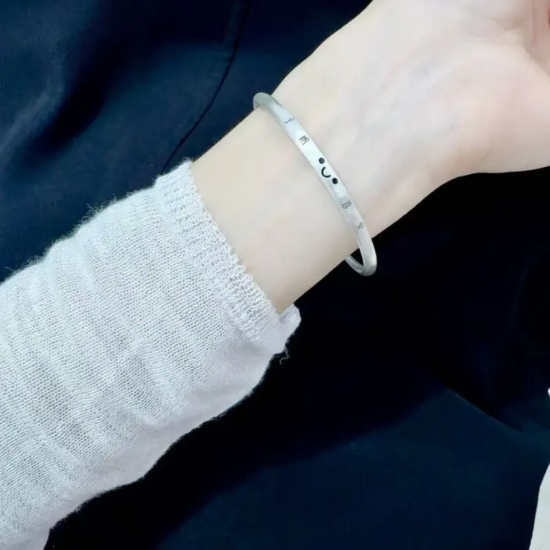 AITAO 999 Fine Silver Sterling Silver Bracelets Women's-1