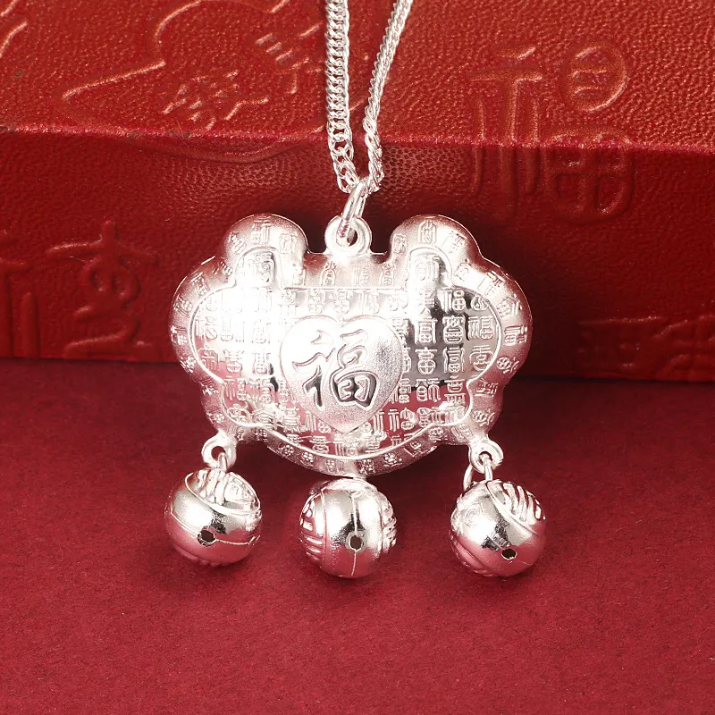 AITAO 999 Fine Silver Sterling Silver Necklaces Kids'-1