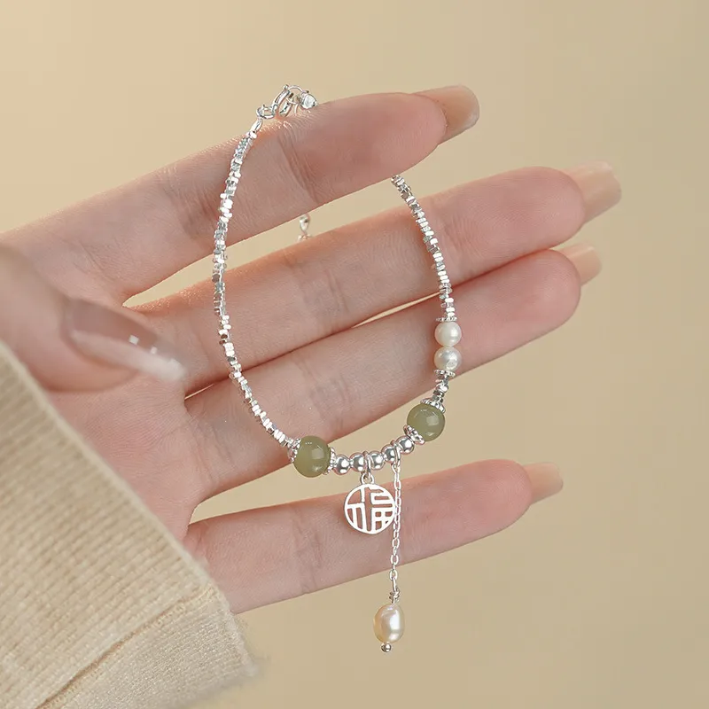 AITAO S 999 Fine Silver Pure Silver Bracelets Women's-4