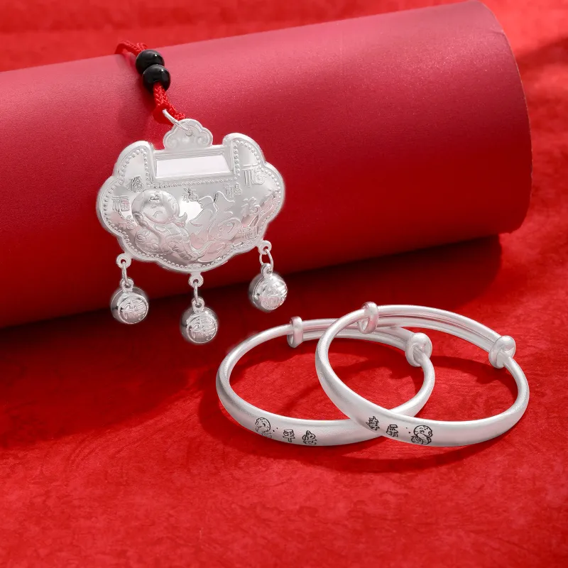 AITAO 999 Fine Silver Pendants Kids'-2