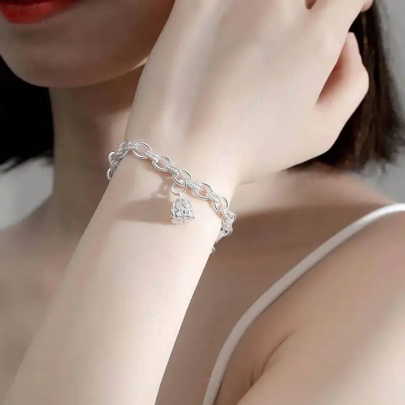 AITAO 990 Fine Silver Bangles Unisex-2
