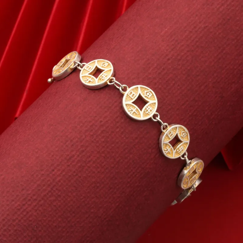 AITAO 990 Silver Pure Silver Bracelets Women's-4