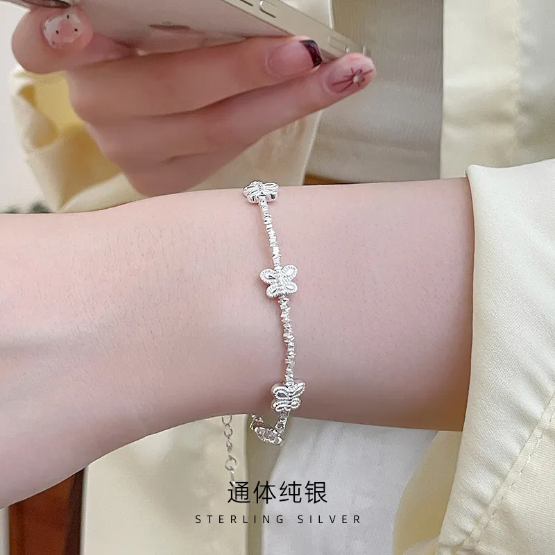 AITAO 990 Silver Pure Silver Bracelets Women's-2