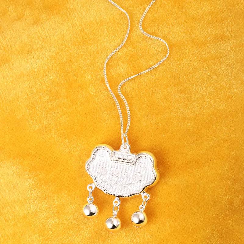 AITAO 999 Fine Silver Necklaces Kids'-2
