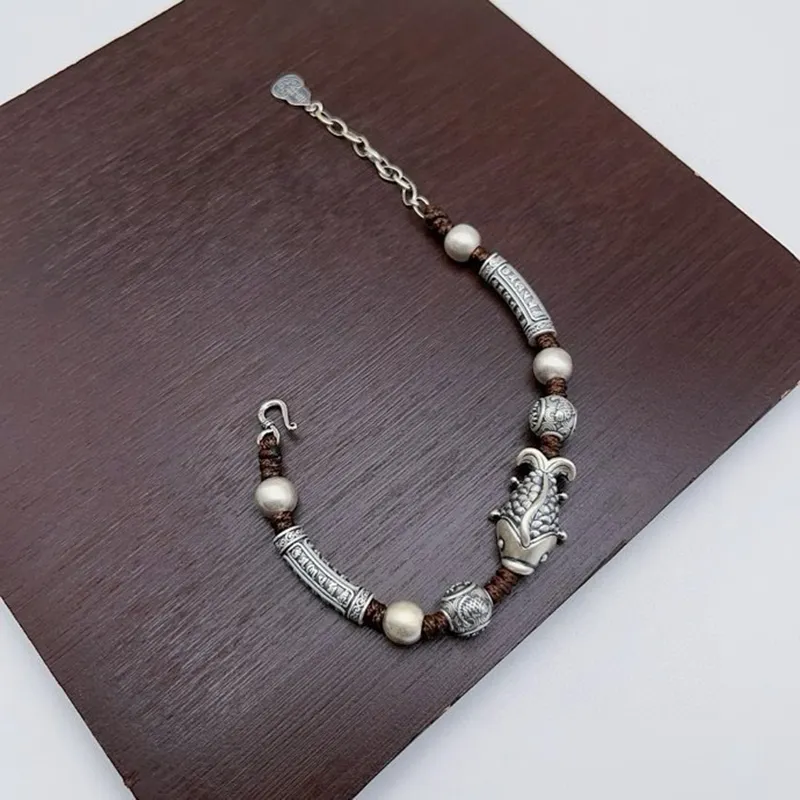 AITAO 999 Fine Silver Pure Silver Bracelets Unisex-2