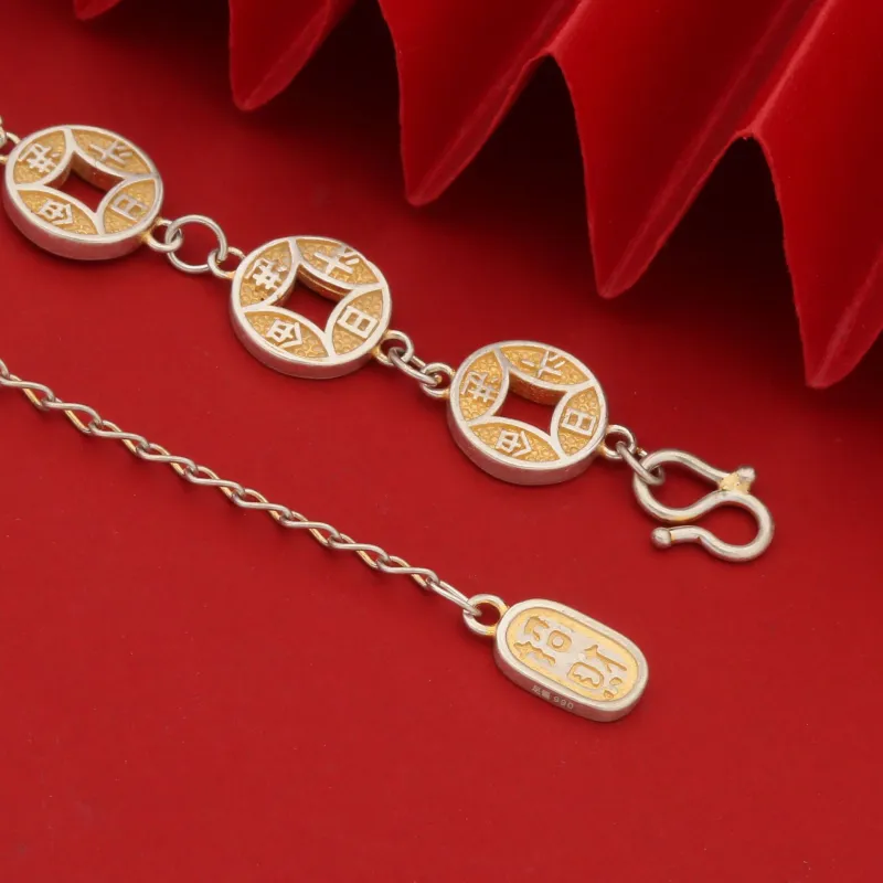 AITAO 990 Silver Pure Silver Bracelets Women's-3