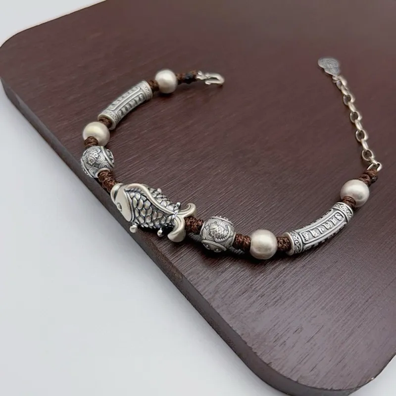 AITAO 999 Fine Silver Pure Silver Bracelets Unisex-3
