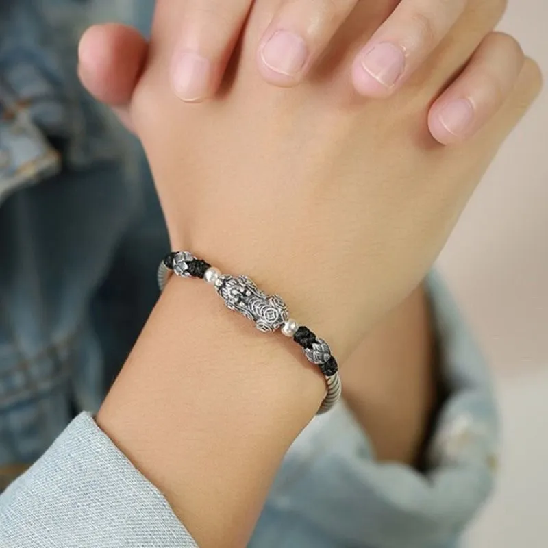 AITAO 999 Fine Silver Bracelets Unisex-2