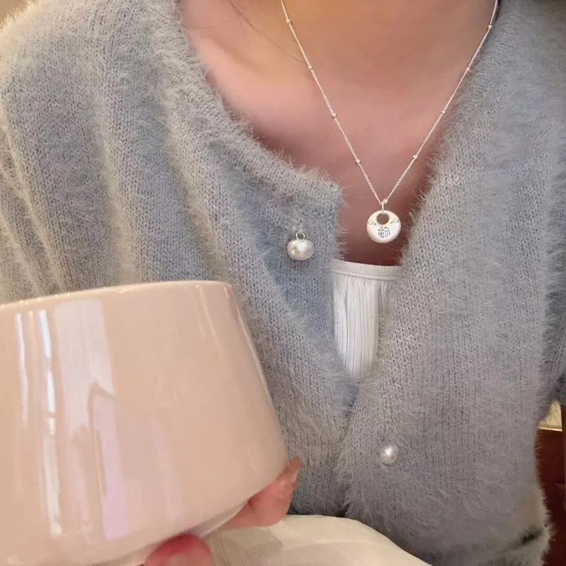 AITAO 999 Fine Silver Necklaces Women's-1