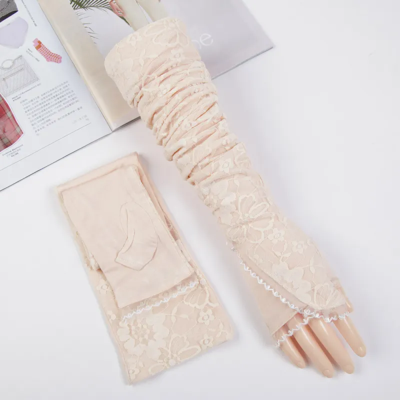 Shanghai Story Polyamide Sun Protection Sleeves Women's-1