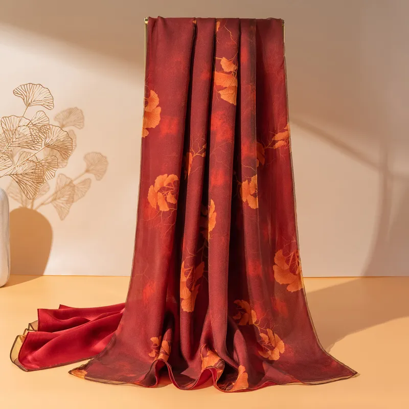 Shanghai Story 100% Mulberry Silk Scarves Women's Enchanted Dreams, Gift Box Set-11