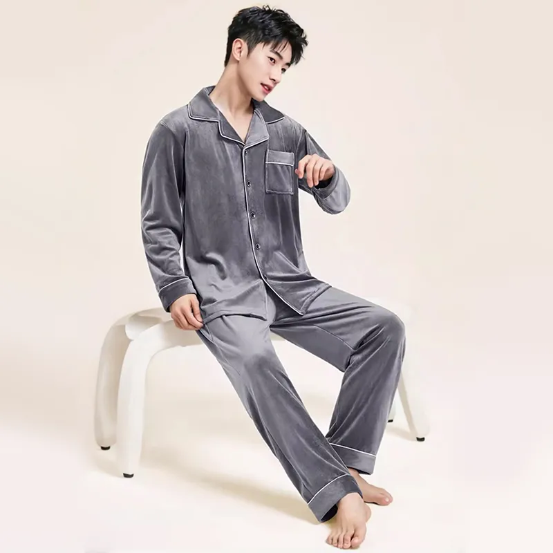 Shanghai Story Pajama Set Men's 2 Piece Set-6