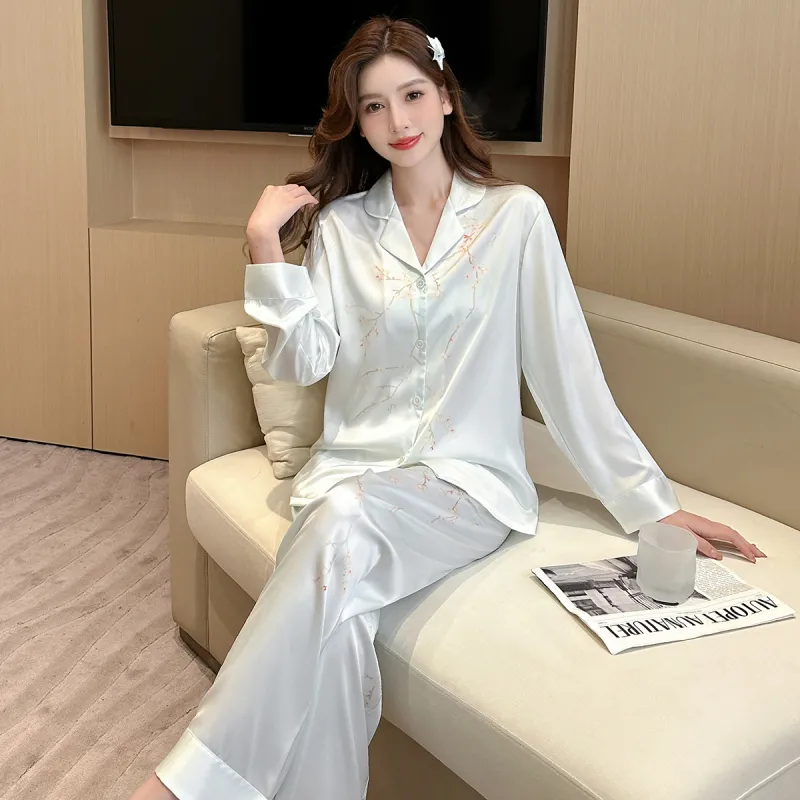 Shanghai Story Pajama Set Women's Aqua Green-2