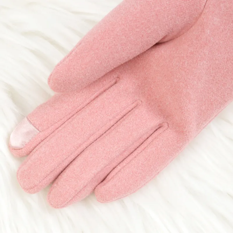 Shanghai Story Polyester Knit Gloves Women's-11