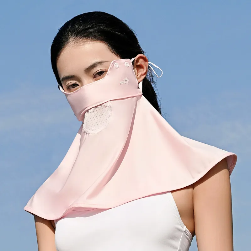 Shanghai Story 87% Polyester, 13% Elastane Sun Protection Masks Women's-9