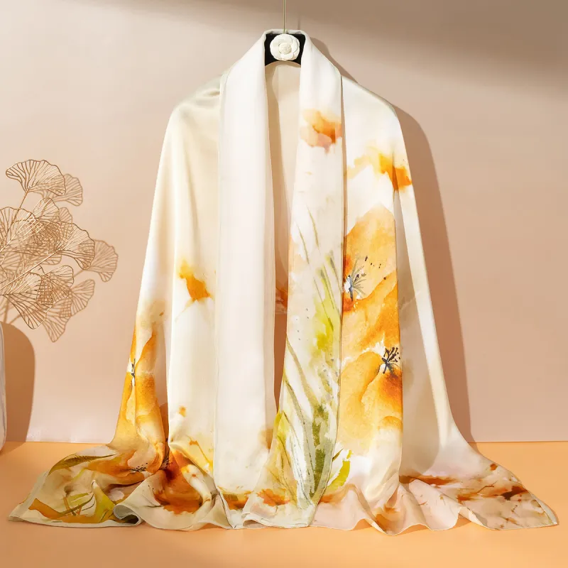 Shanghai Story 100% Mulberry Silk Scarves Women's Enchanted Dreams, Gift Box Set-2