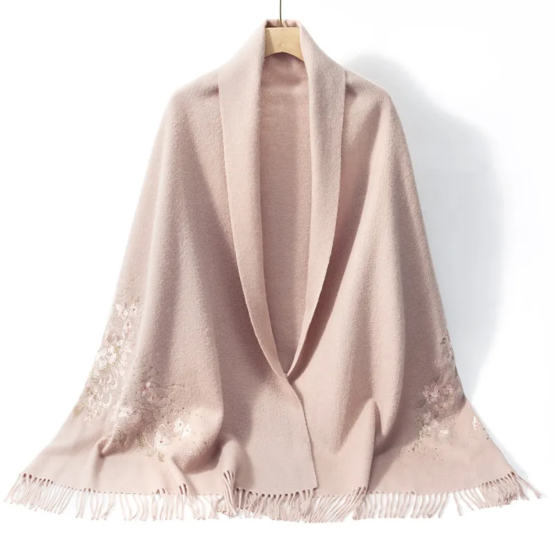 Shanghai Story Sheep Wool Knit Scarves Women's-18
