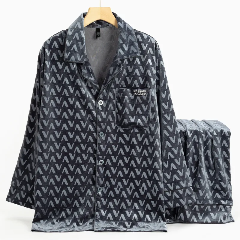 Shanghai Story Pajama Set Men's 2 Piece Set-2